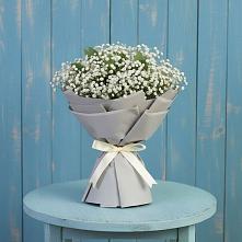 Букет цветов из:  Гипсофила в Петровское