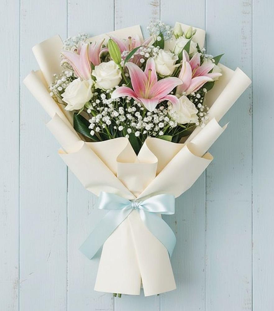 Букет цветов из: Лилии в Петровское