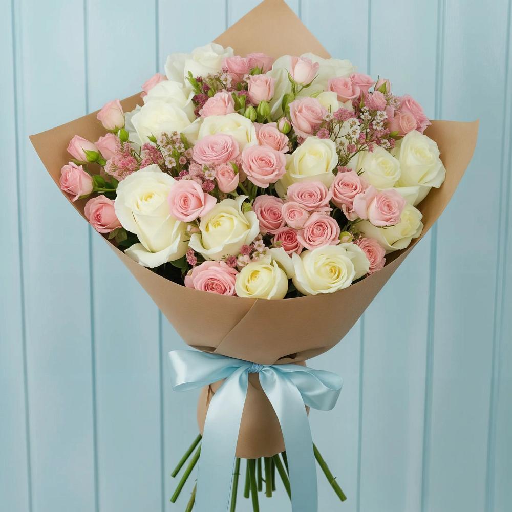 Букет цветов из: Розы в Петровское