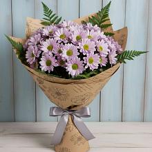 Букет цветов из:  Хризантемы #REPLACE_PRED# Петровское