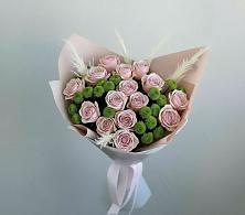 Букет цветов из:  Розы и Хризантемы в Петровское