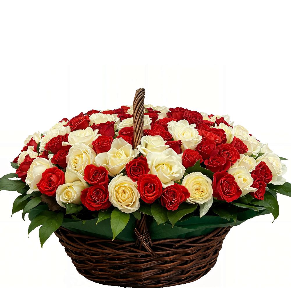 Премиум букет из: Розы в Петровское