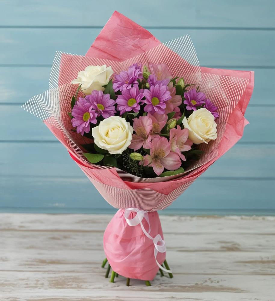 Букет цветов из: Герберы в Петровское