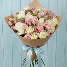 Букет цветов из:  Розы #REPLACE_PRED# Петровское