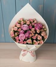 Букет цветов из:  Розы #REPLACE_PRED# Петровское