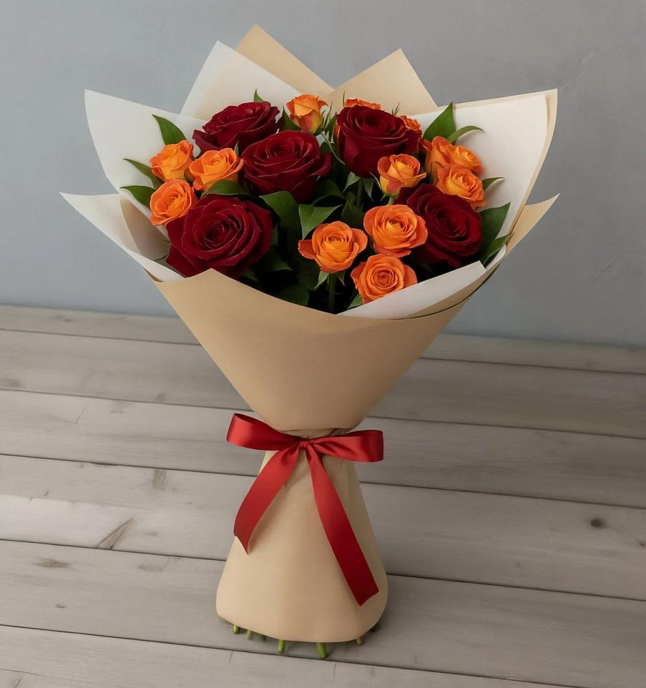 Букет Любовь и восторг в Петровское